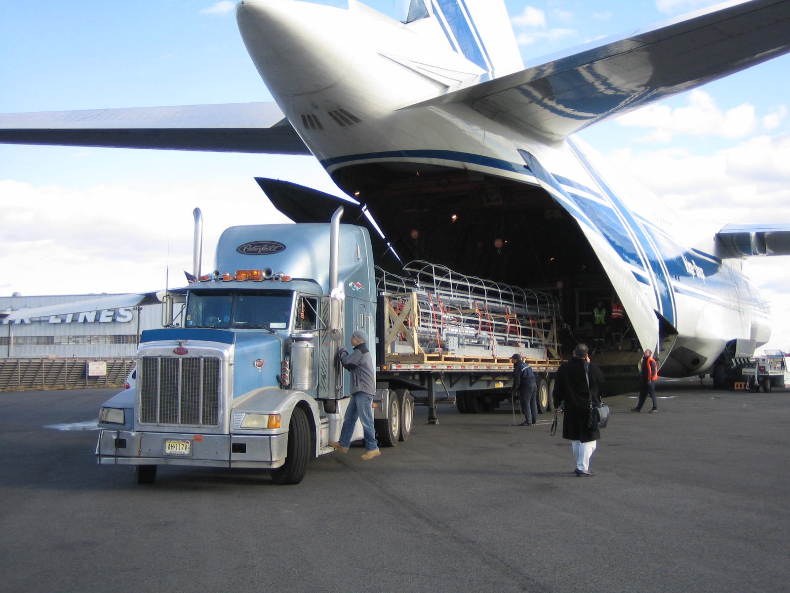 Перевозка негабаритных грузов воздушным транспортом